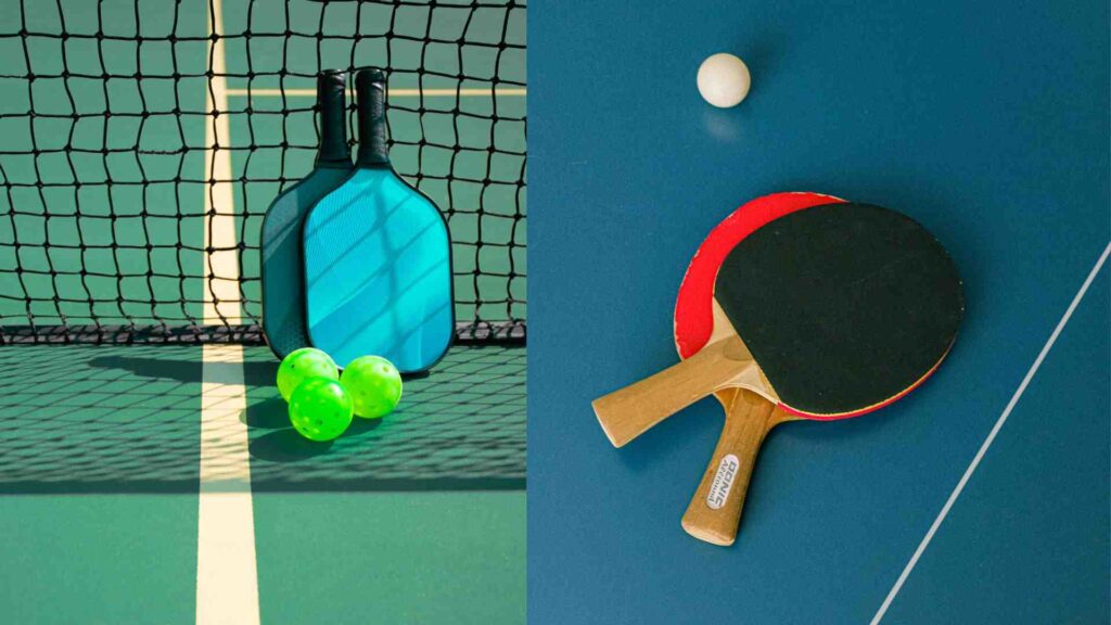 tennis and pickleball